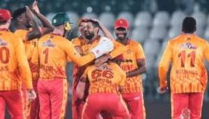  ਜ਼ਿੰਬਾਬਵੇ ਨੇ ਪਾਕਿਸਤਾਨ ਦੇ ਰਾਵਲਪਿੰਡੀ ਵਿੱਚ ਹੋ ਰਹੀ ਟੀ20 ਤ੍ਰਿਕੋਣੀ ਸੀਰੀਜ਼ ਦੇ ਦੂਜੇ ਮੈਚ ਵਿੱਚ ਸ਼੍ਰੀਲੰਕਾ ਦੇ ਖਿਲਾਫ ਆਪਣੀ ਸਭ ਤੋਂ ਵੱਡੀ ਜਿੱਤ ਹਾਸਲ ਕੀਤੀ ਹੈ