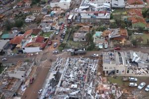 ਬ੍ਰਾਜ਼ੀਲ ਵਿੱਚ ਹਿੰਸਕ ਤੂਫ਼ਾਨ ਨੇ ਵੱਡੀ ਤਬਾਹੀ ਮਚਾਈ