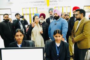 ਮਾਨ ਸਰਕਾਰ ਦਾ ਸਿੱਖਿਆ ਦ੍ਰਿਸ਼ਟੀਕੋਣ : 25 ਸਕੂਲਾਂ ਵਿੱਚ AI-ਅਧਾਰਤ ਕਰੀਅਰ ਮਾਰਗਦਰਸ਼ਨ ਪਾਇਲਟ ਪ੍ਰੋਜੈਕਟ ਕੀਤਾ ਸ਼ੁਰੂ