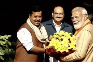 ਭਾਰਤੀ ਜਨਤਾ ਪਾਰਟੀ ਦੇ ਨੇਤਾ ਨਿਤਿਨ ਨਵੀਨ ਨੇ ਮੰਗਲਵਾਰ ਨੂੰ ਭਾਜਪਾ ਦੇ ਰਾਸ਼ਟਰੀ ਪ੍ਰਧਾਨ ਵਜੋਂ ਅਹੁਦਾ ਸੰਭਾਲ ਲਿਆ 