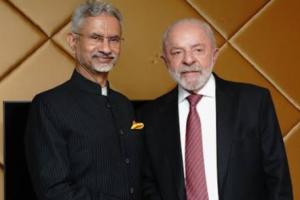 ਭਾਰਤੀ ਵਿਦੇਸ਼ ਮੰਤਰੀ ਡਾ. ਐੱਸ. ਜੈਸ਼ੰਕਰ ਨੇ 21 ਫਰਵਰੀ 2026 ਨੂੰ ਨਵੀਂ ਦਿੱਲੀ ਵਿੱਚ ਬ੍ਰਾਜ਼ੀਲ ਦੇ ਰਾਸ਼ਟਰਪਤੀ ਲੁਈਜ਼ ਇਨਾਸੀਓ ਲੂਲਾ ਡਾ ਸਿਲਵਾ ਨਾਲ ਮੁਲਾਕਾਤ ਕੀਤੀ