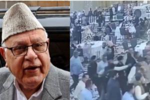 ਜੰਮੂ-ਕਸ਼ਮੀਰ ਦੇ ਸਾਬਕਾ ਮੁੱਖ ਮੰਤਰੀ ਅਤੇ ਨੈਸ਼ਨਲ ਕਾਨਫਰੰਸ ਦੇ ਸੀਨੀਅਰ ਆਗੂ ਫਾਰੂਕ ਅਬਦੁੱਲਾ ‘ਤੇ ਵਿਆਹ ਸਮਾਗਮ ਦੌਰਾਨ ਫਾਇਰਿੰਗ, ਵਾਲ-ਵਾਲ ਬਚੇ ਫਾਰੂਕ ਅਬਦੁੱਲਾ