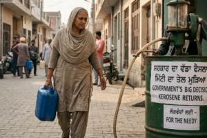 ਰਸੋਈ ਗੈਸ ਸੰਕਟ ਦੇ ਵਿਚਕਾਰ ਸਰਕਾਰ ਦਾ ਵੱਡਾ ਫੈਸਲਾ: ਮਿੱਟੀ ਦੇ ਤੇਲ ਦੀ ਹੋਈ ਵਾਪਸੀ