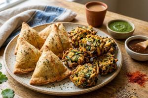 ਘੱਟ ਤੇਲ ਵਾਲੇ ਸਮੋਸੇ-ਪਕੌੜੇ