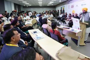 ਪੰਜਾਬ ਉਦਯੋਗ ਅਤੇ ਵਣਜ ਨੂੰ ਹੁਲਾਰਾ ਦੇਣ ਲਈ ਲੁਧਿਆਣਾ, ਨਿਊ ਚੰਡੀਗੜ੍ਹ ਅਤੇ ਅੰਮ੍ਰਿਤਸਰ ਵਿਖੇ ਤਿੰਨ ਵਿਸ਼ਵ ਪੱਧਰੀ ਪ੍ਰਦਰਸ਼ਨੀ ਕੇਂਦਰ ਸਥਾਪਤ ਕਰੇਗਾ: ਮੁੱਖ ਮੰਤਰੀ ਭਗਵੰਤ ਸਿੰਘ ਮਾਨ