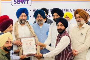 ਹਰਮੀਤ ਸਿੰਘ ਕਾਲਕਾ ਵੱਲੋਂ ਜੱਸਾ ਸਿੰਘ ਰਾਮਗੜ੍ਹੀਆ ਦੀ ਯਾਦ ਨੂੰ ਸਮਰਪਿਤ ਐਵਾਰਡ ਸਮਾਰੋਹ ਲਈ ਸੁਖਦੇਵ ਸਿੰਘ ਰਿਐਤ ਦੀ ਸ਼ਲਾਘਾ
