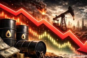 ਅੰਤਰਰਾਸ਼ਟਰੀ ਬਾਜ਼ਾਰ ਵਿੱਚ ਕੱਚੇ ਤੇਲ ਦੀਆਂ ਕੀਮਤਾਂ ਵਿੱਚ ਵੱਡੀ ਗਿਰਾਵਟ ਦੇਖਣ ਨੂੰ ਮਿਲੀ