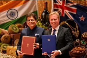 ਭਾਰਤ ਅਤੇ ਨਿਊਜ਼ੀਲੈਂਡ ਦੇ ਵਪਾਰਕ ਸਬੰਧਾਂ ਵਿੱਚ ਇਹ ਇੱਕ ਬਹੁਤ ਵੱਡੀ ਅਤੇ ਇਤਿਹਾਸਕ ਪ੍ਰਾਪਤੀ ਟ੍ਰੇਡ ਡੀਲ ਤੇ ਲੱਗੀ ਮੁਹਰ ! 