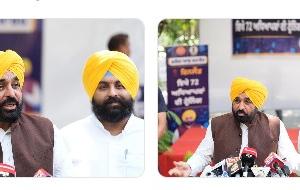 ਆਪ ਆਗੂ ਅਤੇ ਵਰਕਰ ਸੂਬੇ ਭਰ ਦੇ ਹਰ ਬੂਥ 'ਤੇ ਬੀ.ਐਲ.ਓਜ਼ ਨਾਲ ਮੌਜੂਦ ਰਹਿਣਗੇ ਅਤੇ ਬੇਨਿਯਮੀਆਂ ਨੂੰ ਰੋਕਣਗੇ: ਮੁੱਖ ਮੰਤਰੀ ਭਗਵੰਤ ਸਿੰਘ ਮਾਨ