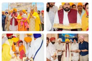 ਮੁੱਖ ਮੰਤਰੀ ਭਗਵੰਤ ਸਿੰਘ ਮਾਨ ਨੇ ਤਖ਼ਤ ਸ੍ਰੀ ਪਟਨਾ ਸਾਹਿਬ ਵਿਖੇ ਮੱਥਾ ਟੇਕਿਆ