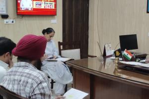 ਰੰਗਲਾ ਪੰਜਾਬ ਮਿਸ਼ਨ ਤਹਿਤ ਵਿਕਾਸ ਕਾਰਜਾਂ ਦੀ ਪ੍ਰਗਤੀ ਦਾ ਡਿਪਟੀ ਕਮਿਸ਼ਨਰ ਵੱਲੋਂ ਜਾਇਜ਼ਾ