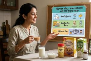 ਦੁੱਧ, ਦਹੀਂ, ਪਨੀਰ ਅਤੇ ਮੱਖਣ ਵਿਟਾਮਿਨ B12 ਦੇ ਬਹੁਤ ਵਧੀਆ ਸਰੋਤ