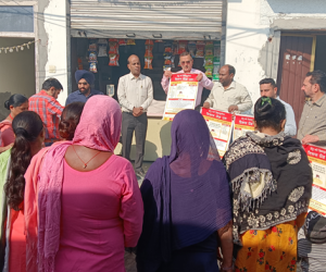 ''ਹਰ ਸ਼ੁੱਕਰਵਾਰ, ਡੇਂਗੂ 'ਤੇ ਵਾਰ'' ਮੁਹਿੰਮ ਤਹਿਤ ਸਿਹਤ ਕਰਮੀਆਂ ਵੱਲੋਂ ਗਤੀਵਿਧੀਆਂ ਜਾਰੀ