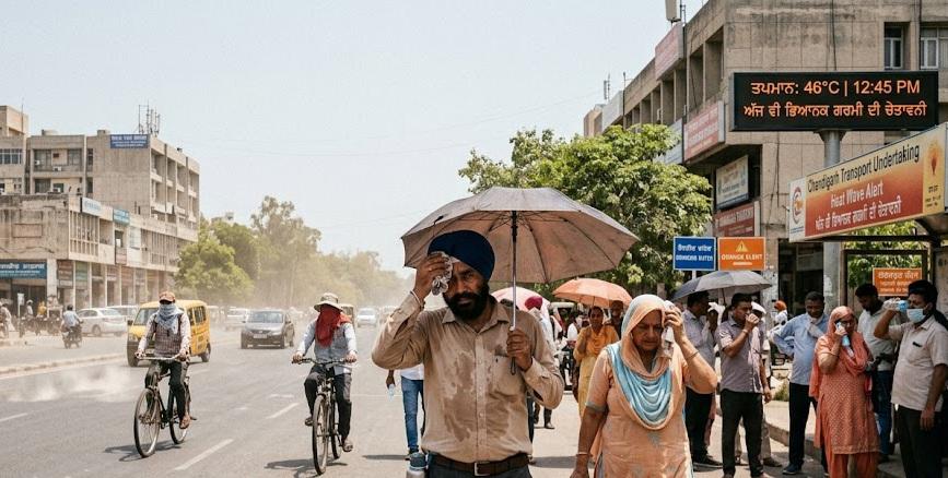 ਪੰਜਾਬ ਅਤੇ ਚੰਡੀਗੜ੍ਹ ਵਿਚ ਅੱਜ ਵੀ ਭਿਆਨਕ ਗਰਮੀ ਦੀ ਚੇਤਾਵਨੀ ਜਾਰੀ - Azad Soch